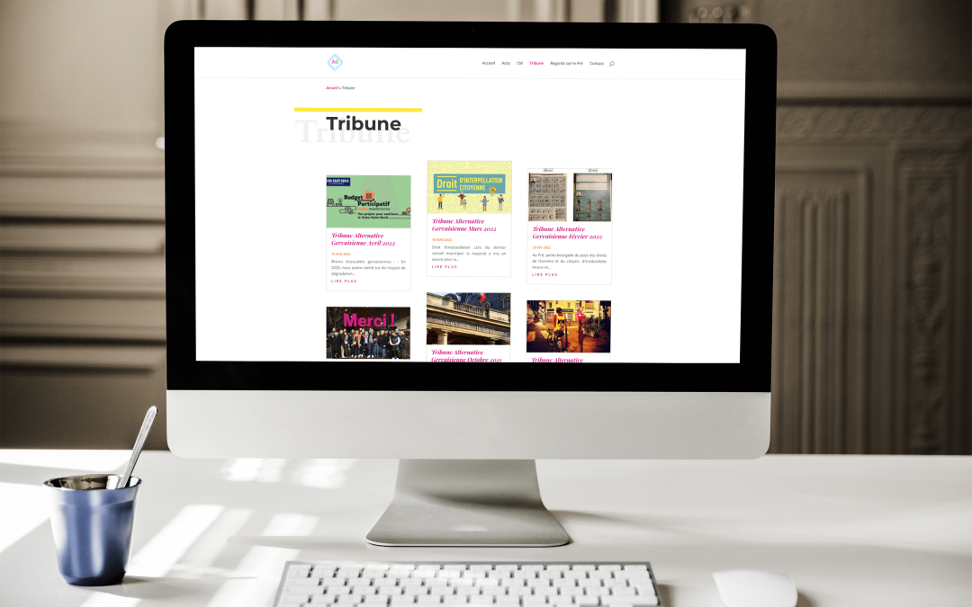 AG – Site web